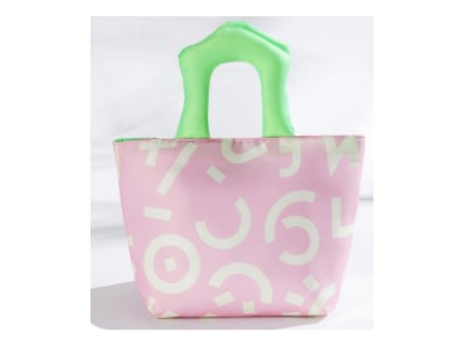 BOLSA TÉRMICA CARTOON COLORIDA PARA ALMUERZO (ROSA) 