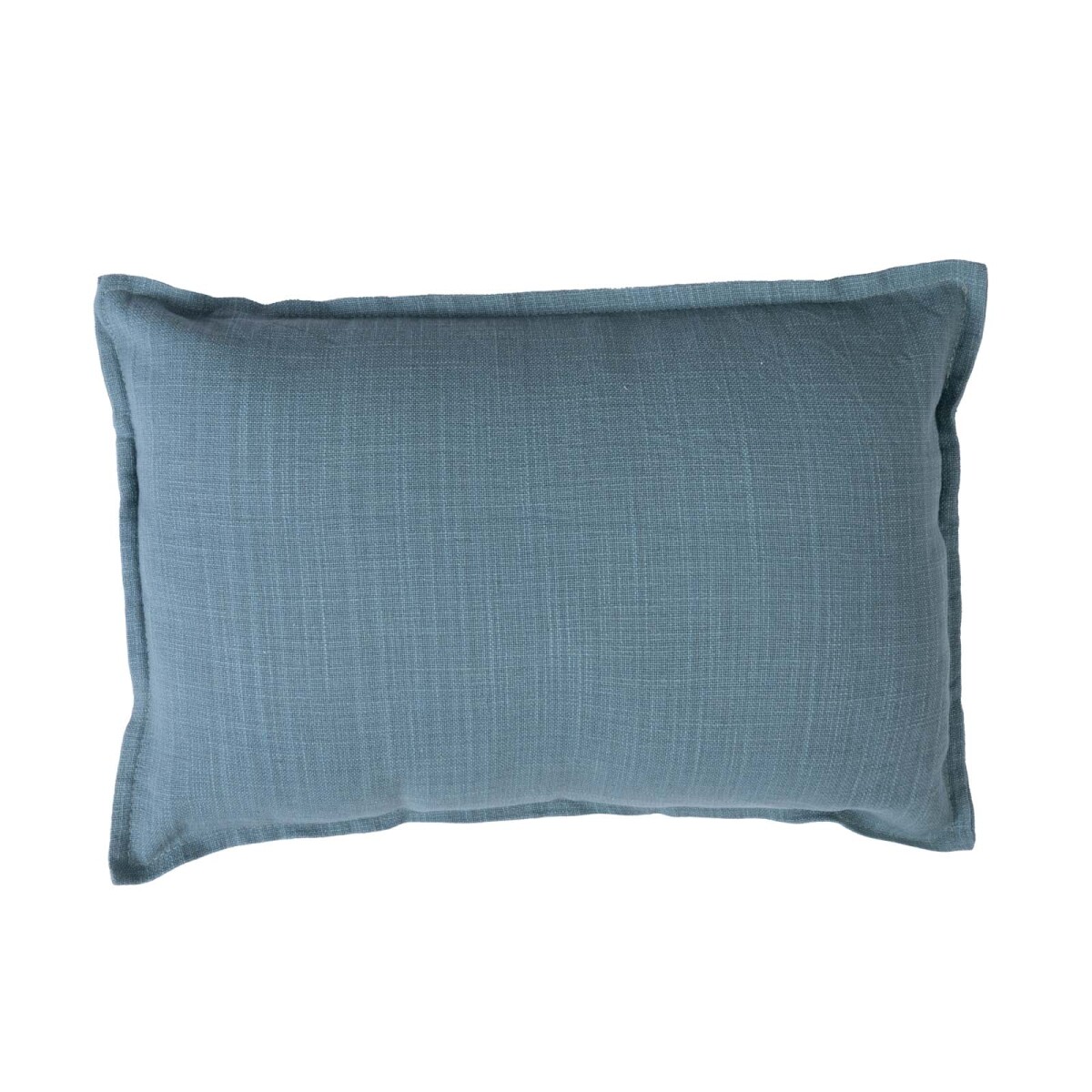 FUNDA ALMOHADÓN - ALGODON VERDE C/BORDE 
