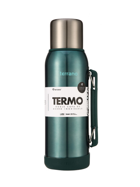 Termo Premium 1lt. Con base de Silicona Verde Metalizado