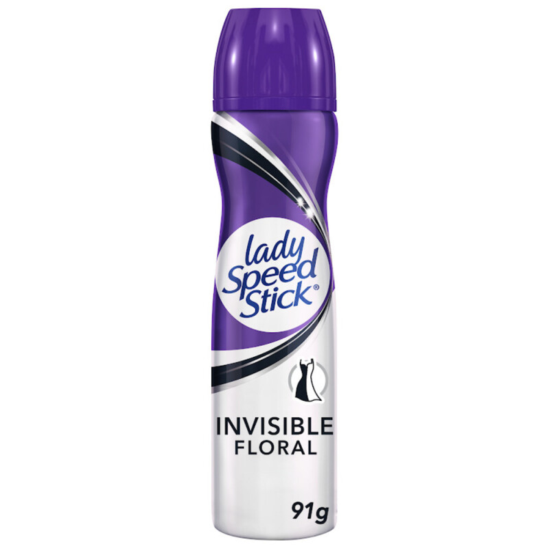 Desodorante Aerosol Lady Speed Stick Invisible Floral 91 Grs Desodorante Aerosol Lady Speed Stick Invisible Floral 91 Grs