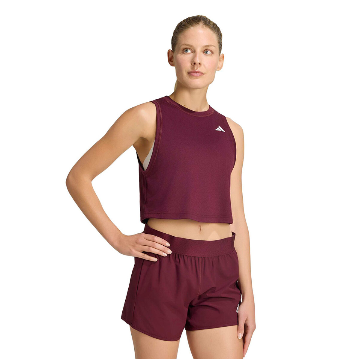 Top de Mujer Adidas We Tank - Bordó 