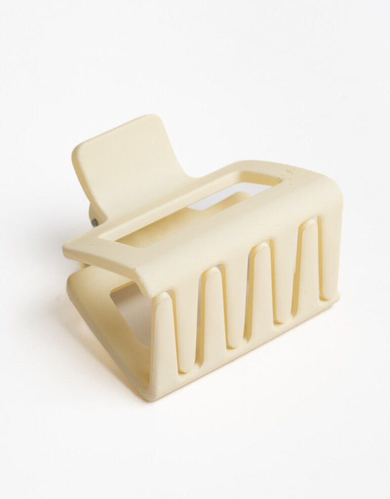 Broche Acrilico Broche Acrílico Matte Crudo - Blanco Crudo