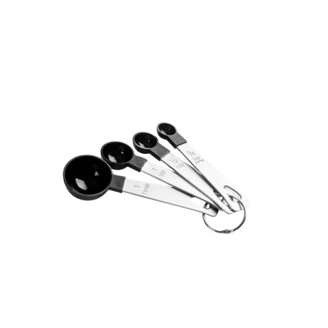 Cucharas Medidoras Set 4 Unidades de Acero Inoxidable Cucharas Medidoras Set 4 Unidades de Acero Inoxidable