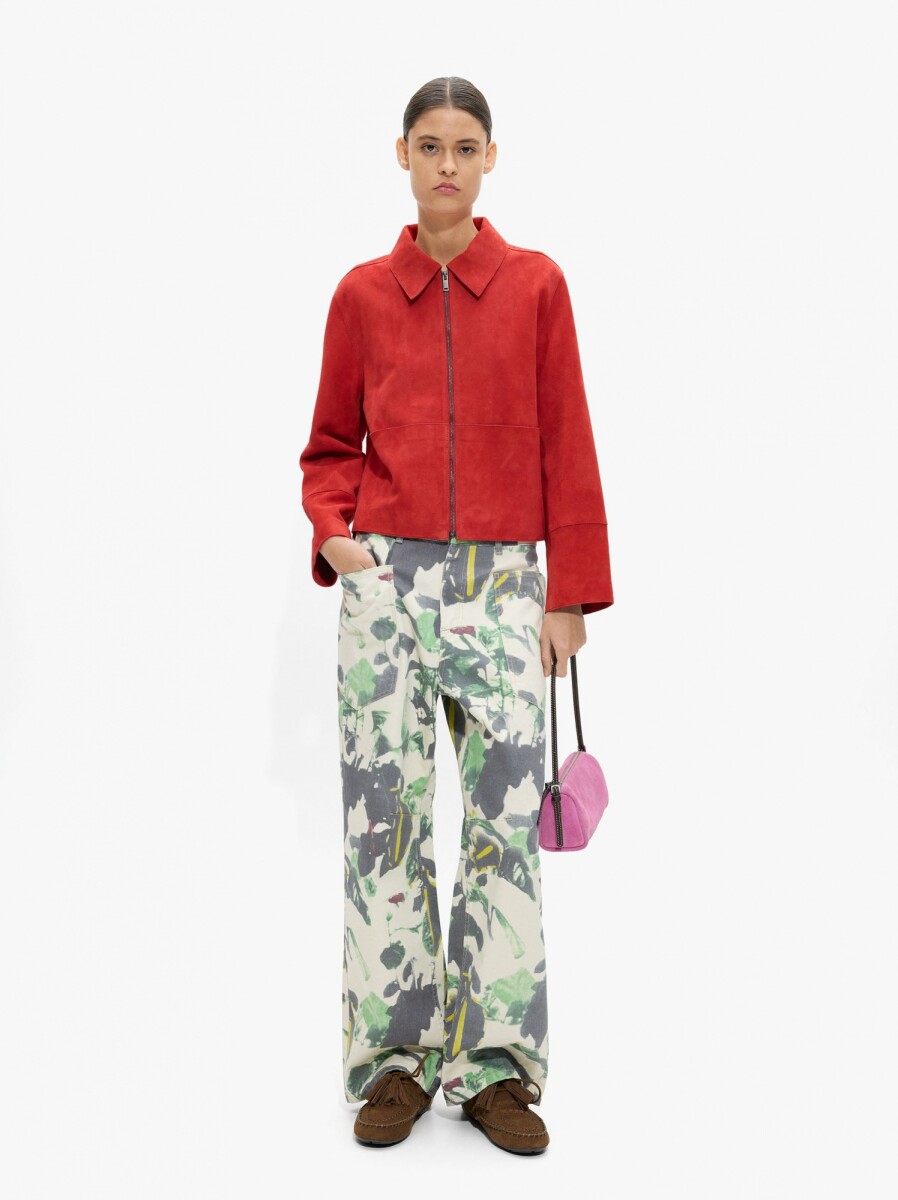 Pantalón Vaquero Estampado 100% Algodón - multicolor 