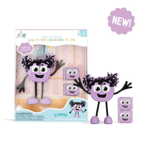 GP-FIN-CHAR Set De Personaje Goal Pals Iluminado Violeta