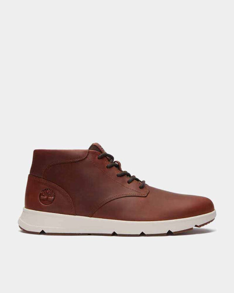 Zapatillas Parker Street Mid Hombre Rust Full Grain