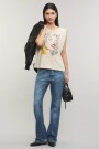 REMERA KATE MESS Crudo