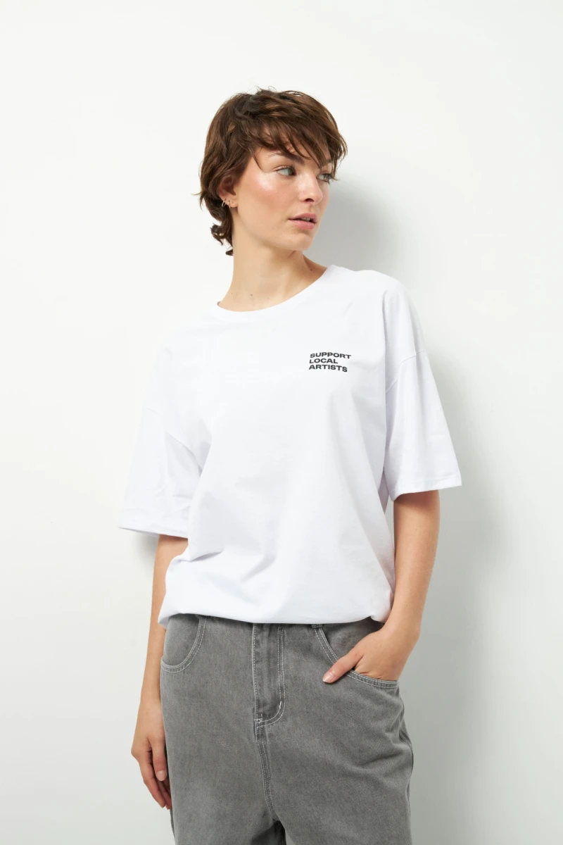 REMERA VINYL Blanco