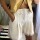 Cross Short Brocato Crudo