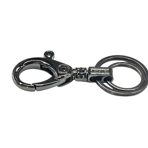 Llavero de metal destorcedor con 2 aros 8cm Llavero De Metal Destorcedor Con 2 Aros 8cm