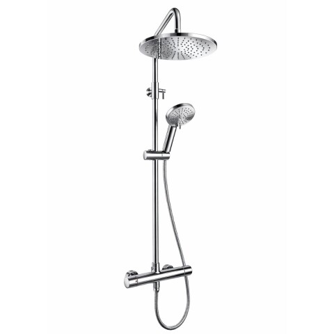 Barral de ducha Bimando exterior sin transferencia Gris Brillante Barral De Ducha Bimando Exterior Sin Transferencia Gris Brillante