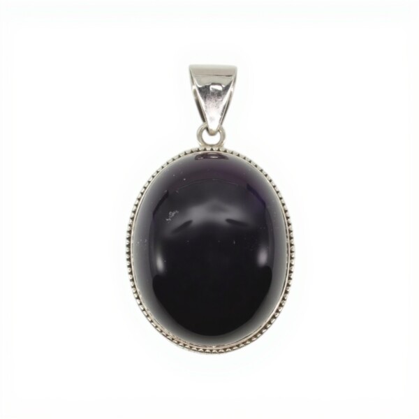 Dije Oval- Plata 925 - Amatista Imperial-CP4630 conpiedra