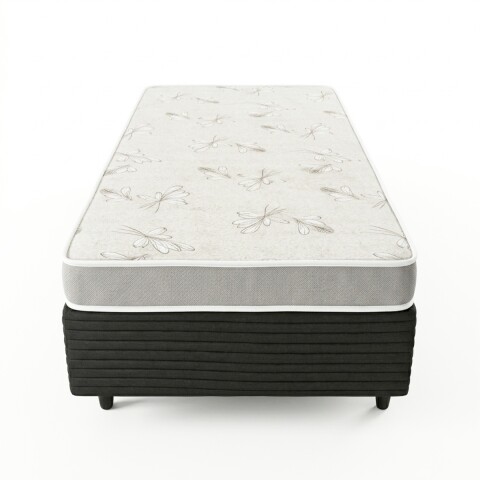 Sommier 1 Plaza Quito – Espuma Soft 78x188x47cm – Soporte hasta 70kg Sommier 1 Plaza Quito – Espuma Soft 78x188x47cm – Soporte hasta 70kg