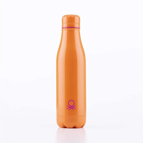 Botella 500Ml Acero Inox Benetton Naranja