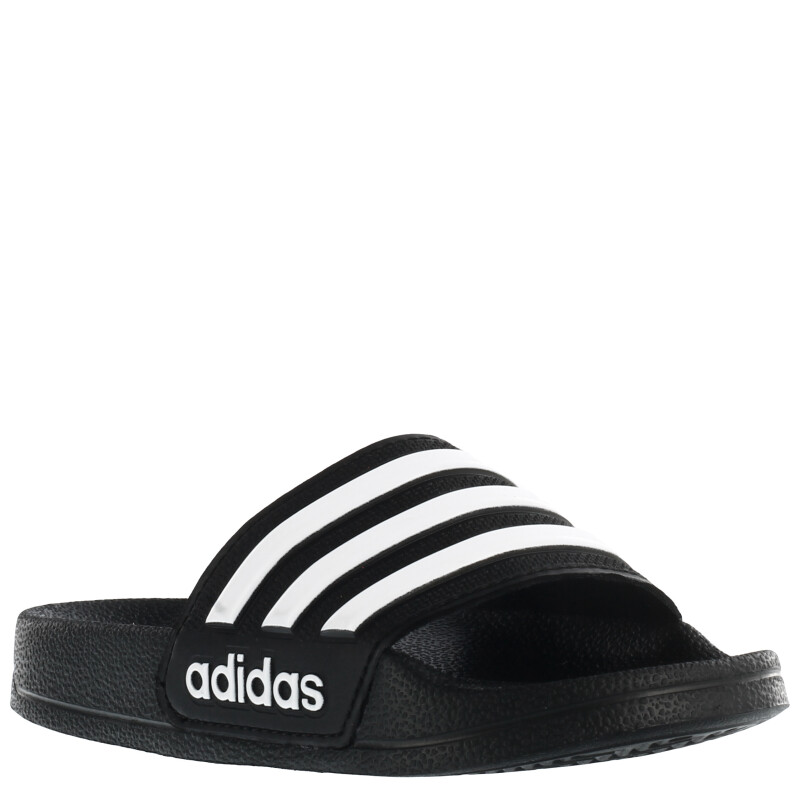 Chanclas Infantiles Adidas Adilette Shower Negro - Blanco