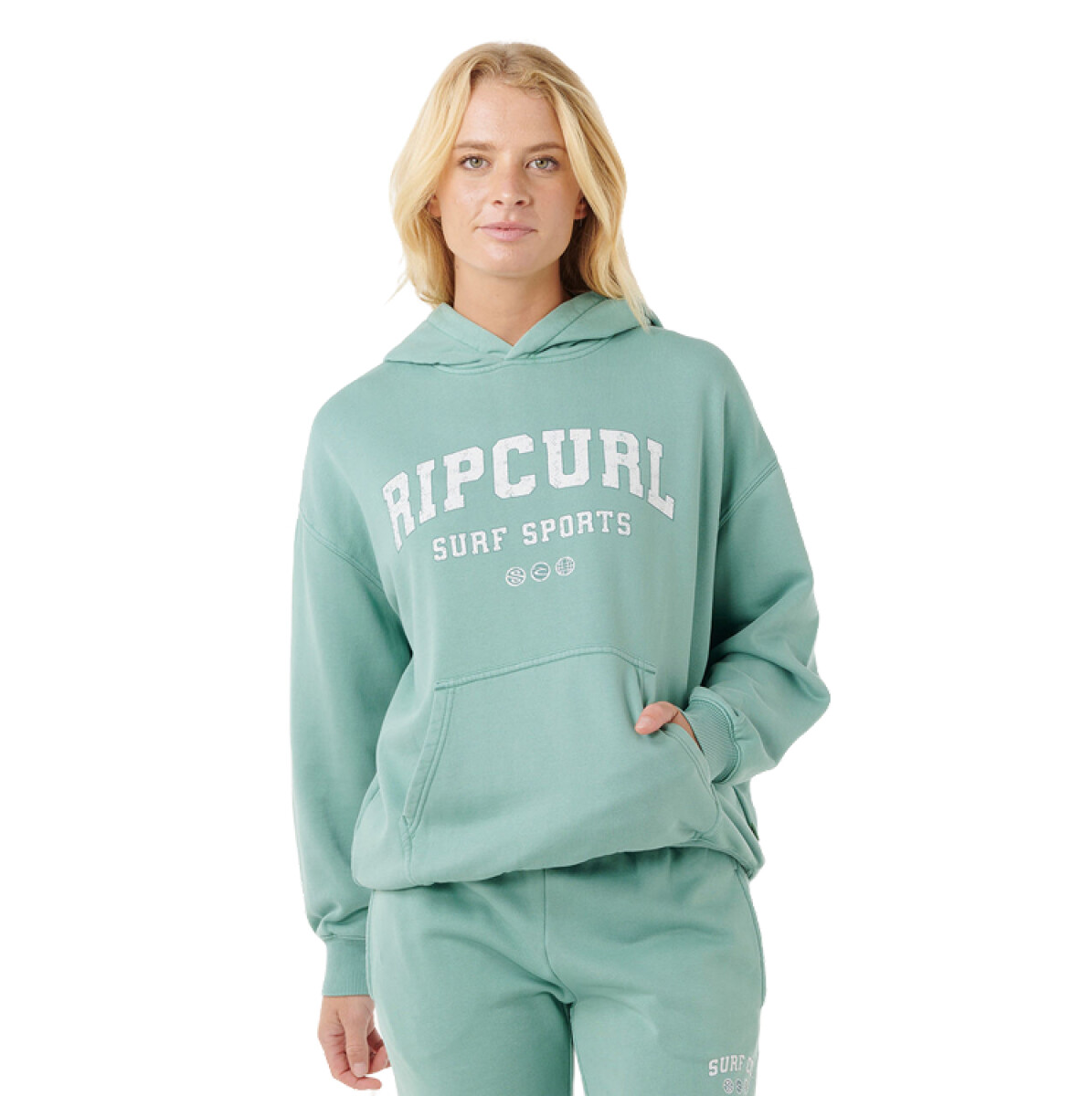 Canguro Rip Curl Varsity Sports - Verde 