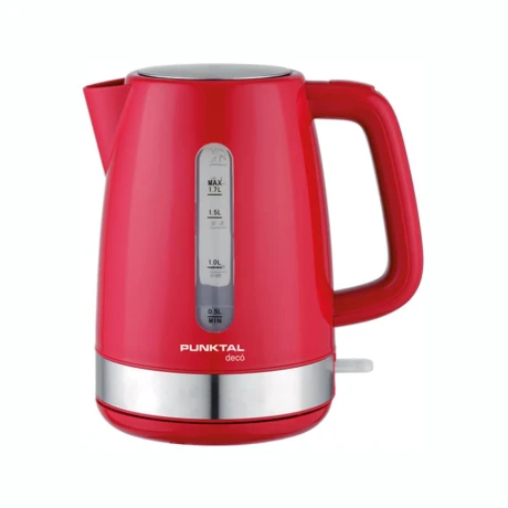 Jarra Eléctrica PUNKTAL PK-3350 2200W Capacidad 1.7Lt - Roja Jarra Eléctrica PUNKTAL PK-3350 2200W Capacidad 1.7Lt - Roja