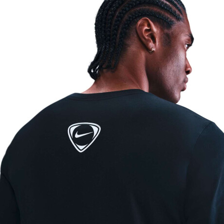 Remera Nike Total 90 Soccer de Hombre Negro