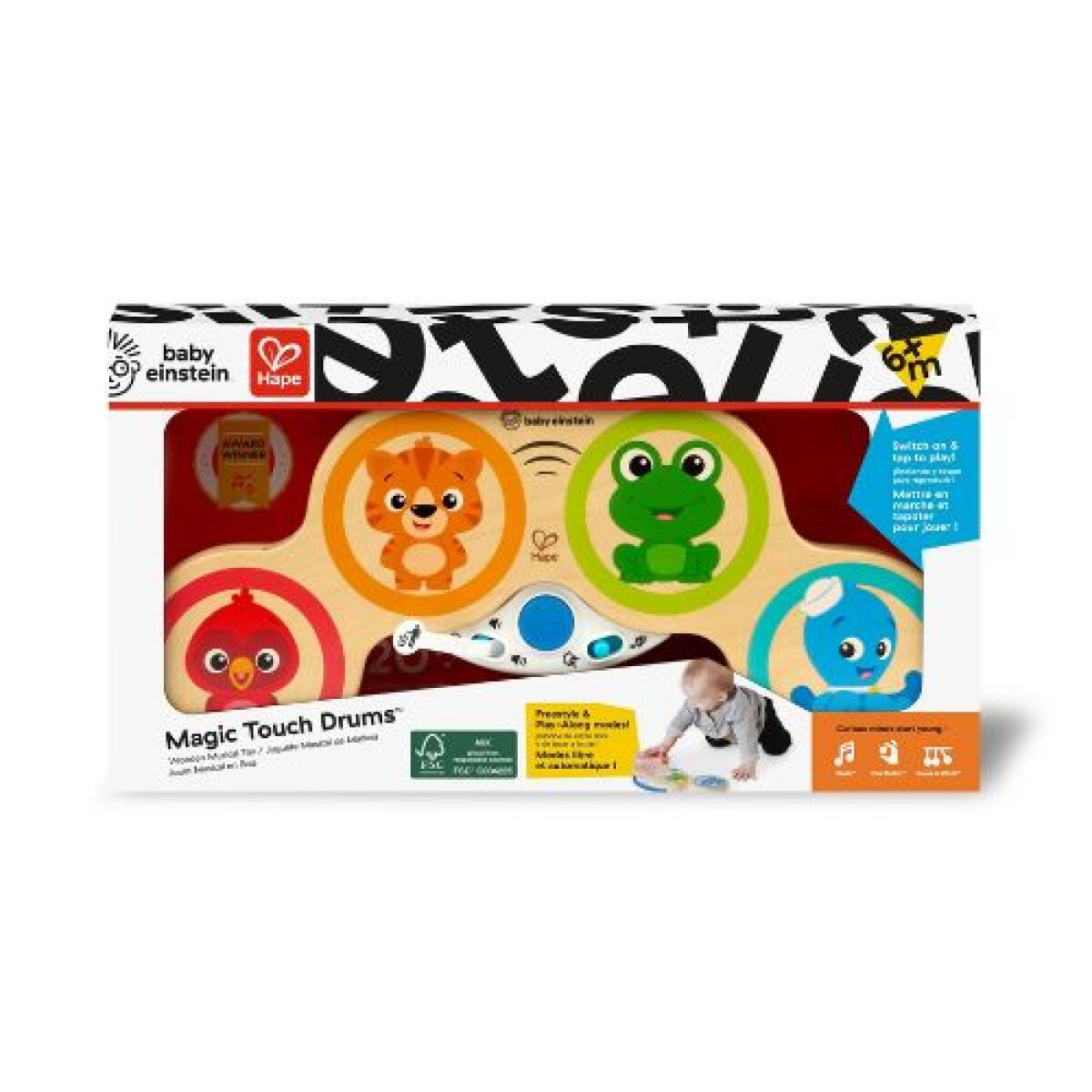 Tambores Magic Touch/HAPE BABY EINSTEIN - Tambores Magic Touch/hape Baby Einstein 