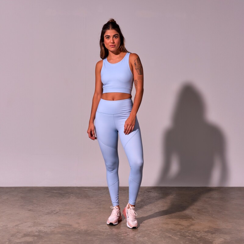 Pantalón Largo Lupe Legging de Mujer Celeste