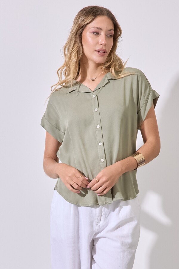 Camisa Casual VERDE