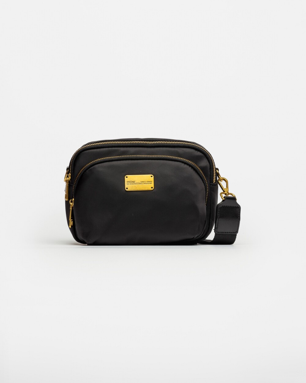 Mini Bag Bolt en Nylon Negro