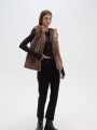 Chaleco Chery Taupe / Mink / Vison