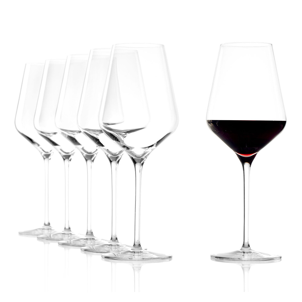 SET 6 COPAS CRISTAL TRANSPARENTE VINO 570 ML