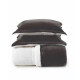 Acolchado Terciopelo y Corderito KARSTEN c/porta Almohada QUEEN Sonata Grafiti con Natural