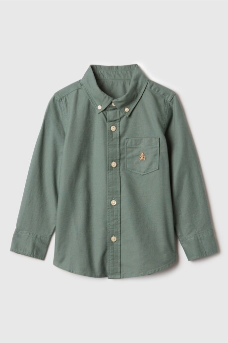 Camisa Oxford Toddler Niño District Green