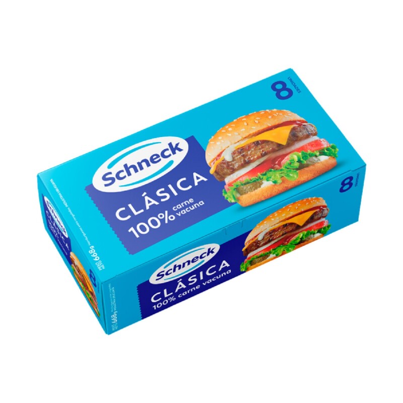 HAMBURGUESAS X8 SCHNECK HAMBURGUESAS X8 SCHNECK