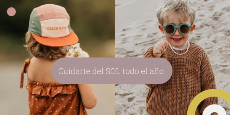 Cuidarte del sol todo el año