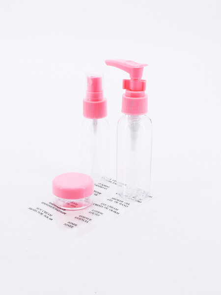 RECIPIENTES SET X 3 MADRID ROSADO