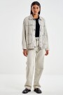 CHAQUETA DENIM Gris