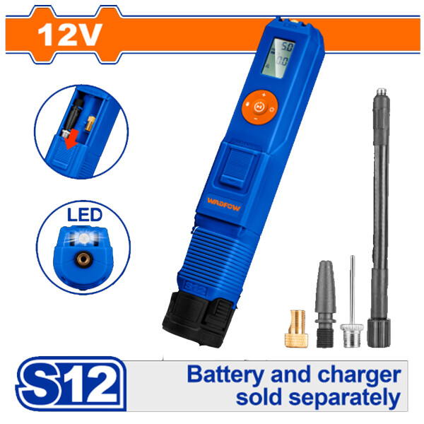 MINI COMPRESOR INFLADOR DE AIRE 12V S12 C ACCESORIOS WLN1512 MINI COMPRESOR INFLADOR DE AIRE 12V S12 C ACCESORIOS WLN1512