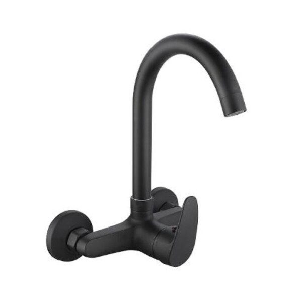 MEZCLADORA DE PARED PARA COCINA ALTA TERO - NEGRA MEZCLADORA DE PARED PARA COCINA ALTA TERO - NEGRA