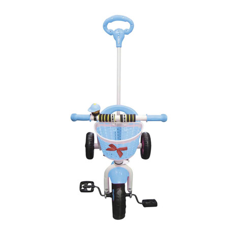 Triciclo Infantil con Manija Paw Patrol Celeste