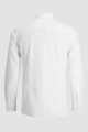 Camisa Sin Necesidad De Planchado Slim Fit White