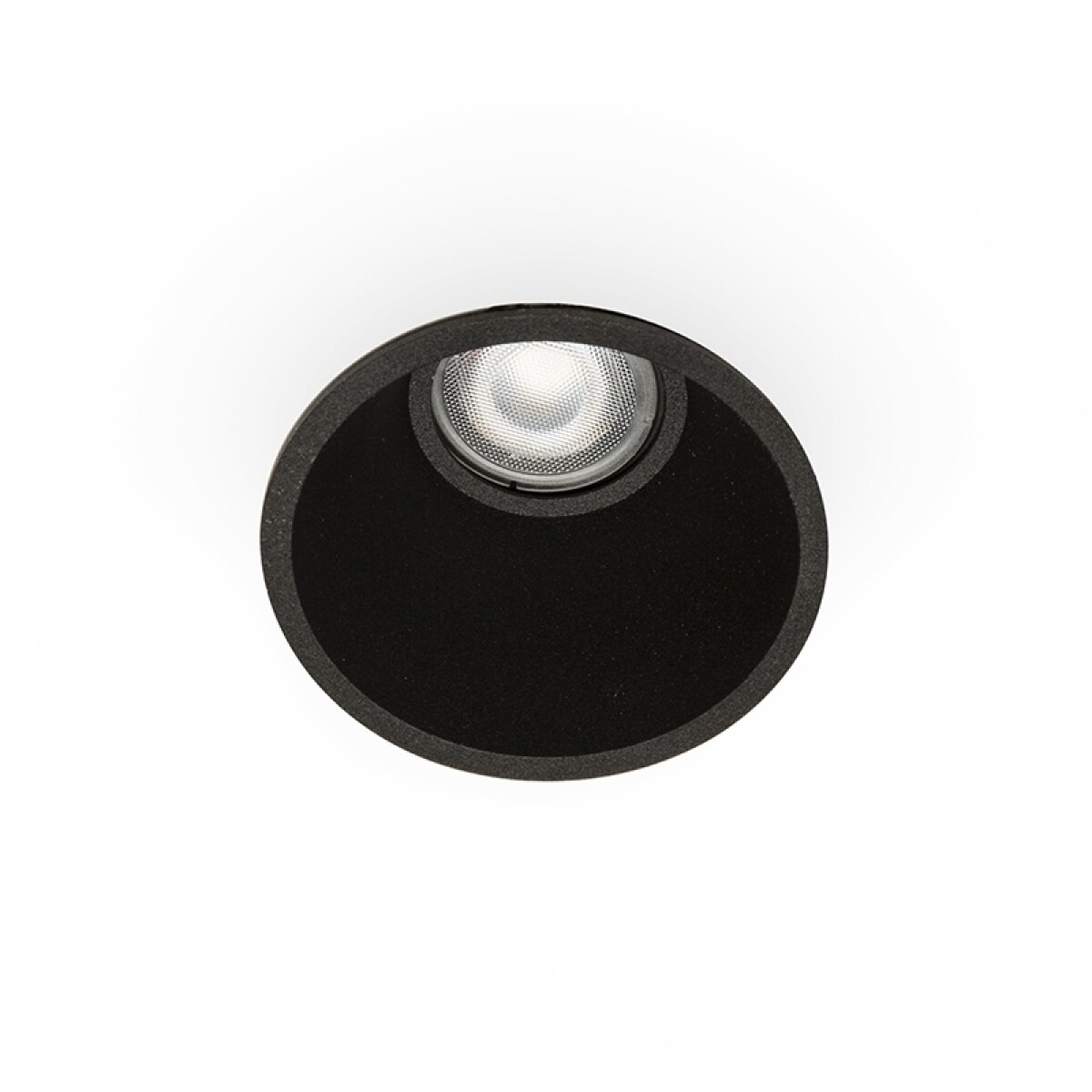 Downlight redondo aluminio negro s/zoc Ø90mm - FA2056 