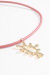 Collar cord dije sol dorado