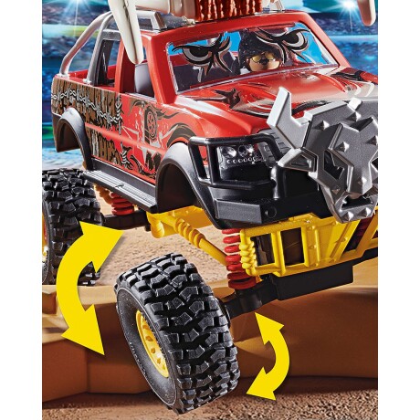 Juguete Playmobil Stunt Show camioneta Bull Monster Truck 57 piezas Juguete Playmobil Stunt Show camioneta Bull Monster Truck 57 piezas