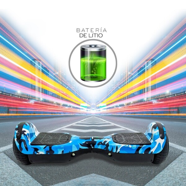 Skate Electrico Hoverboard Gogreen Musica Bt Luces Patineta Variante Diseño Fuego y Hielo