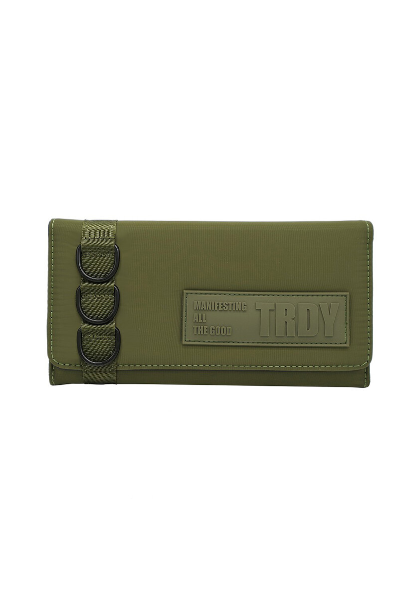 Billetera Trendy - Verde militar 