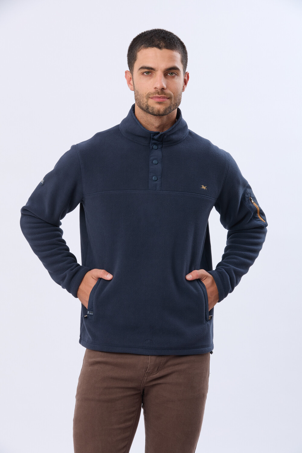 BUZO POLAR DE ABRIGO Azul