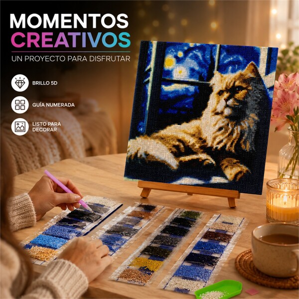 Kit de Pintura Diamante 5D Diamond Painting 30 x 30 cm DISEÑO 1