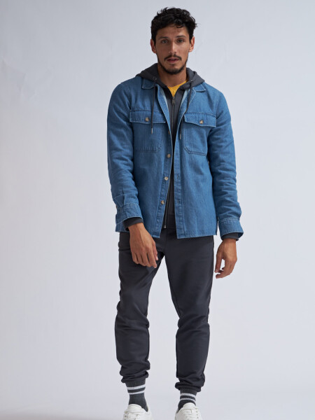 Pantalón deportivo Básico Gris Oscuro