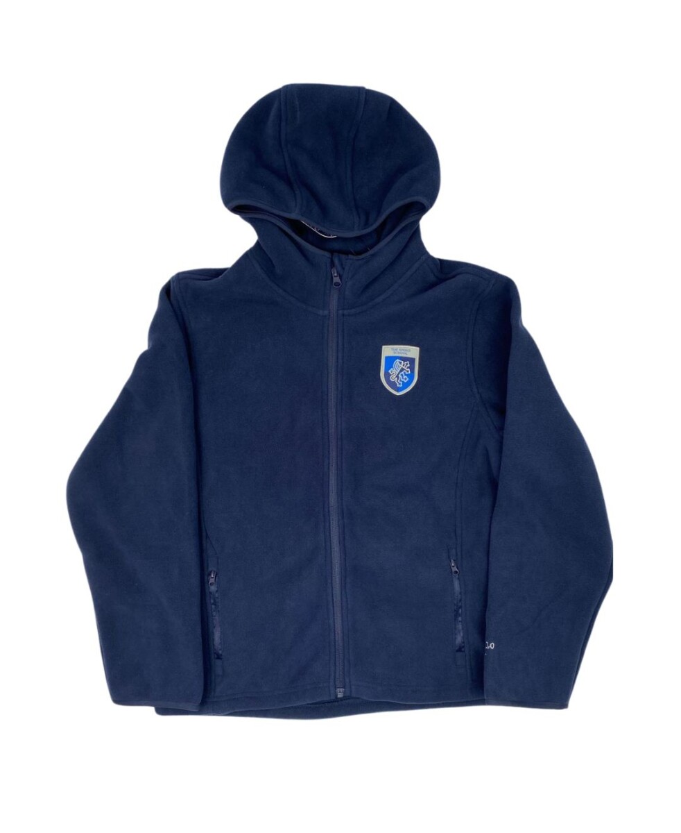 Campera Polar Primaria The Anglo School - Navy 