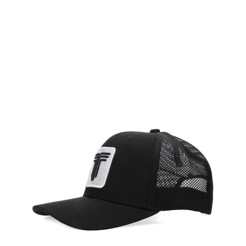Gorra Tiffosi Square Negro - Blanco