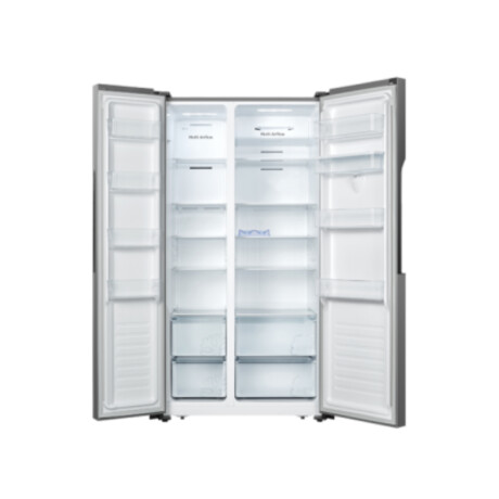 Refrigerador Indurama 514 L SBS Frío Seco Inverter Gris Inox