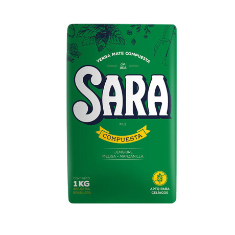 Yerba SARA 1Kg compuesta Yerba SARA 1Kg compuesta